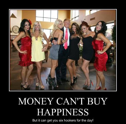 Money cannot buy Happiness